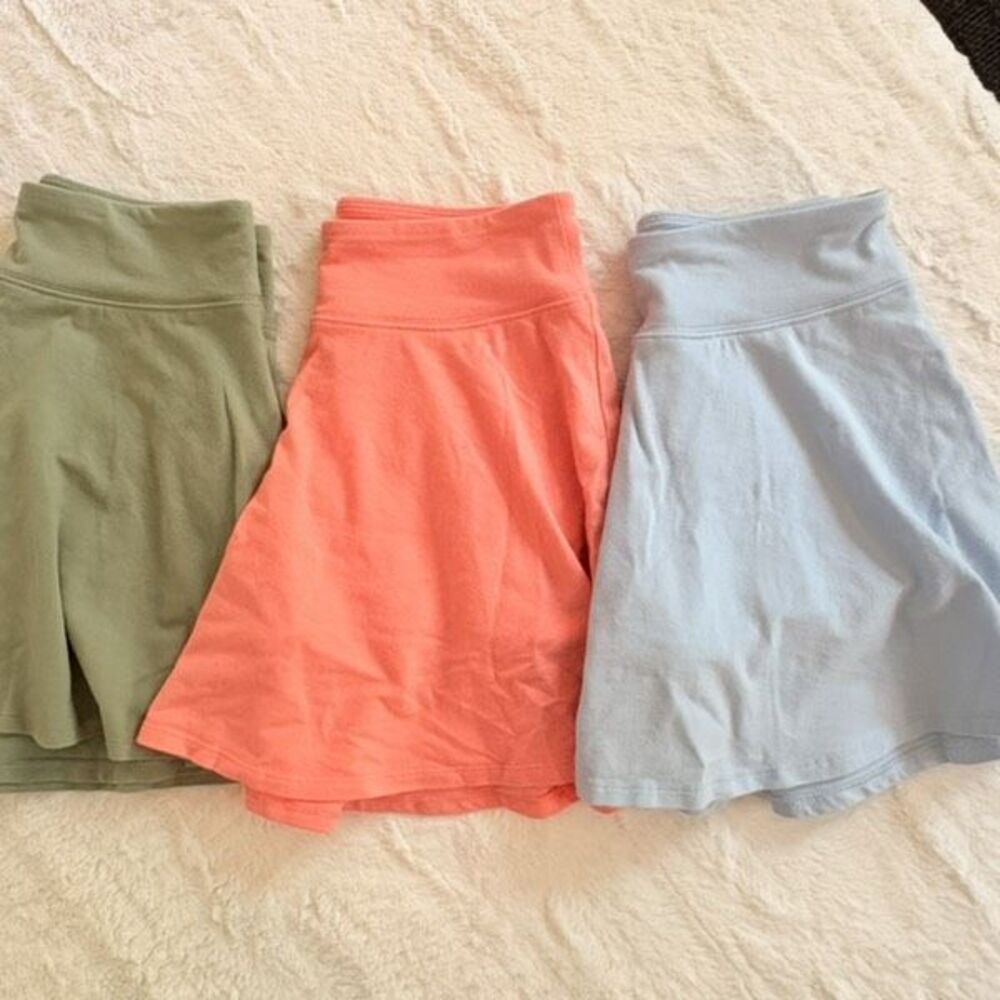 Girls Skort Bundle Size 10/12 SO & Athletic Skorts (3 Pieces)